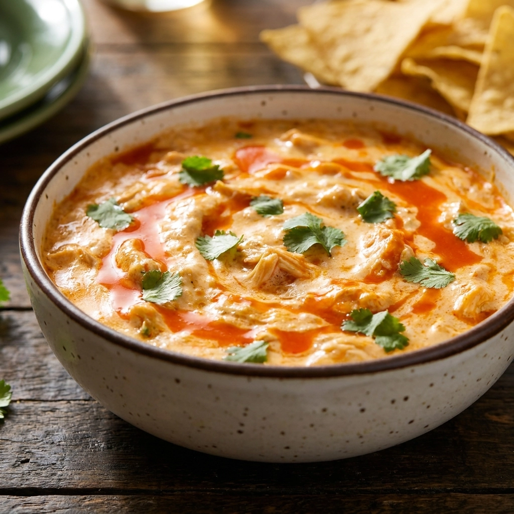 Slow Cooker Chicken Wing Dip: The Ultimate Game Day Appetizer | Easy Buffalo Chicken Dip
