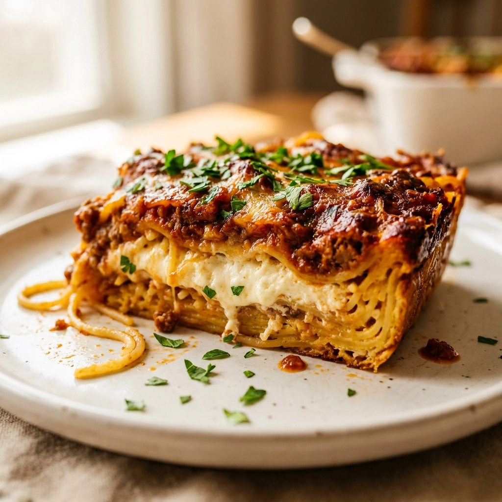 Million Dollar Spaghetti Casserole Recipe | Cheesy Pasta Bake Dinner