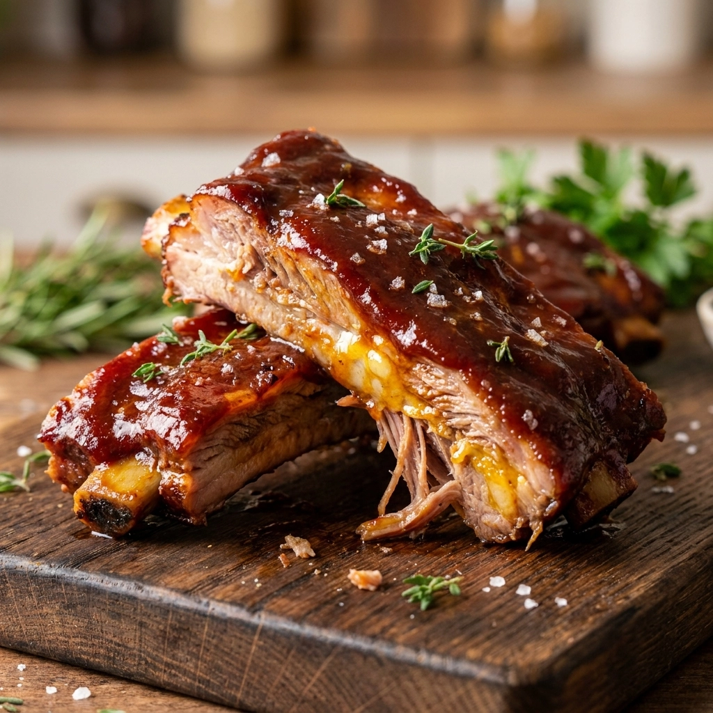 Tender Crockpot BBQ Pork Ribs Recipe: Easy Fall-Off-The-Bone Flavor | Slow Cooker Ribs