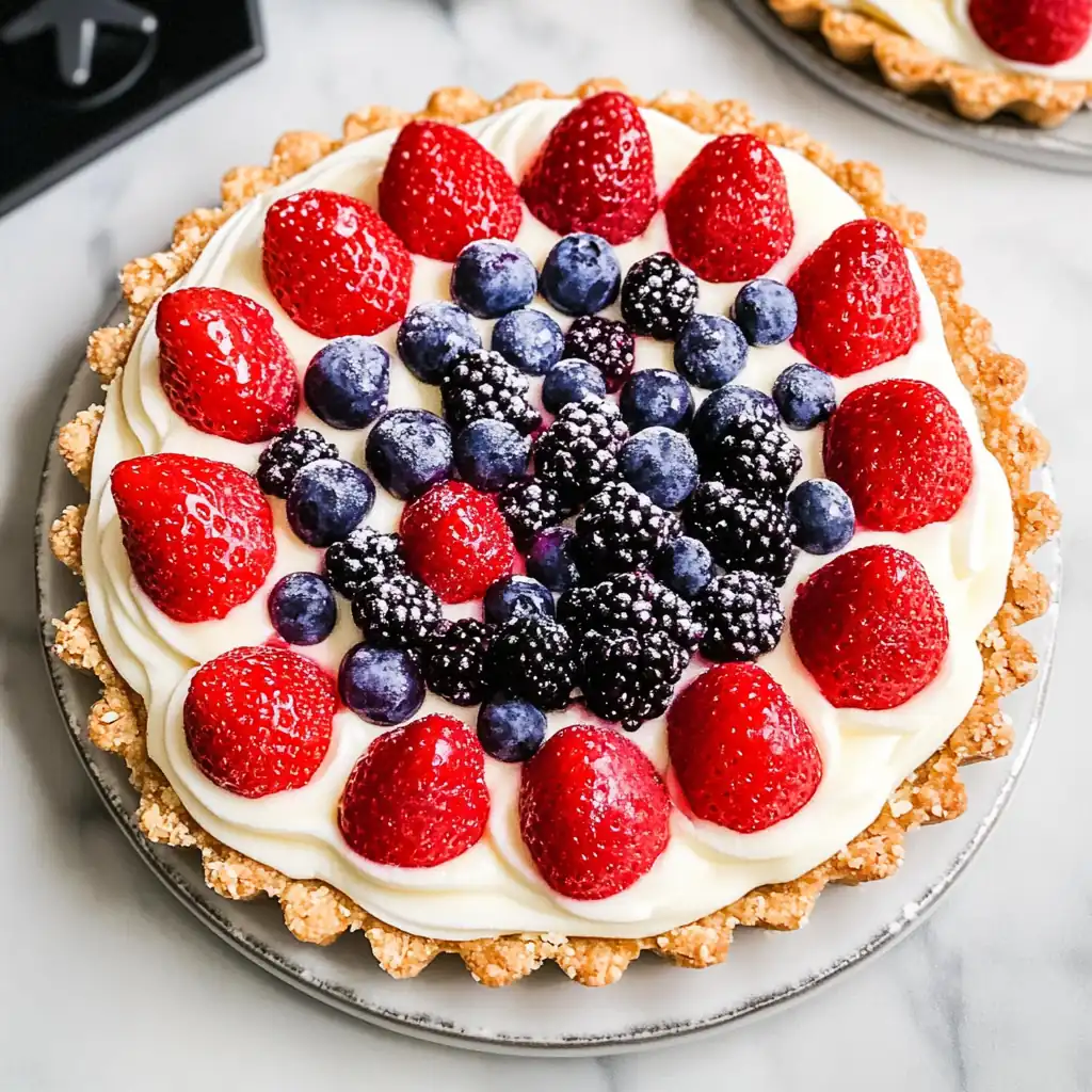 Red, White & Blue No-Bake Tartlets — The Ultimate Summer Treat