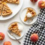 Golden Peach Crumb Tart: A Summer Harvest Celebration | Easy Peach Dessert Recipe
