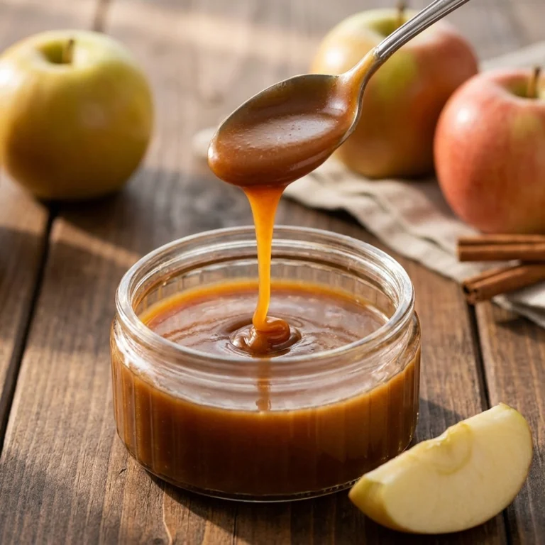 Velvety Apple Cider Caramel Sauce: A Harvest Masterpiece | Easy Fall Dessert Sauce