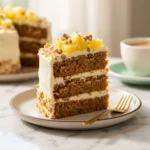Moist Hawaiian Carrot Pineapple Cake Recipe | Tropical Dessert Cake Idea