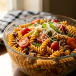Easy Zesty Taco Pasta Salad Recipe with Catalina Dressing for Perfect Summer Meals | Taco Pasta Salad