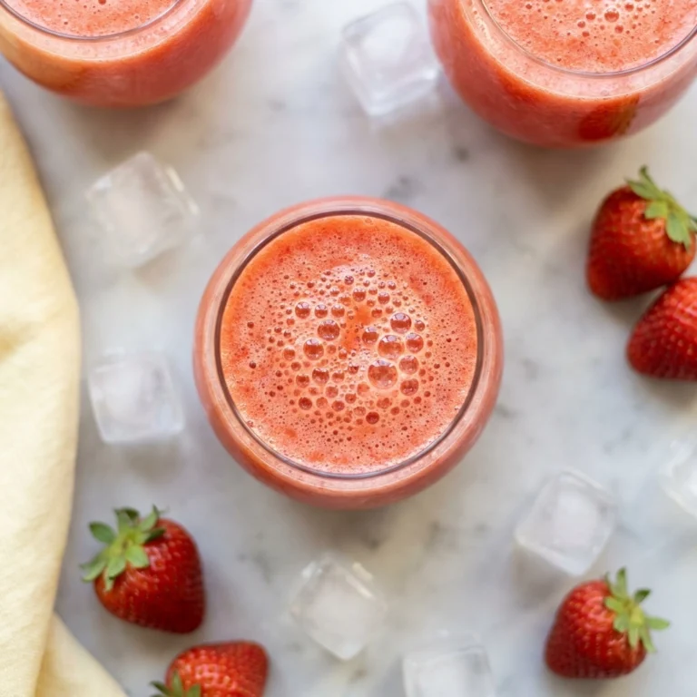 The Ultimate Refreshing Strawberry Watermelon Juice | Easy Summer Fruit Drink
