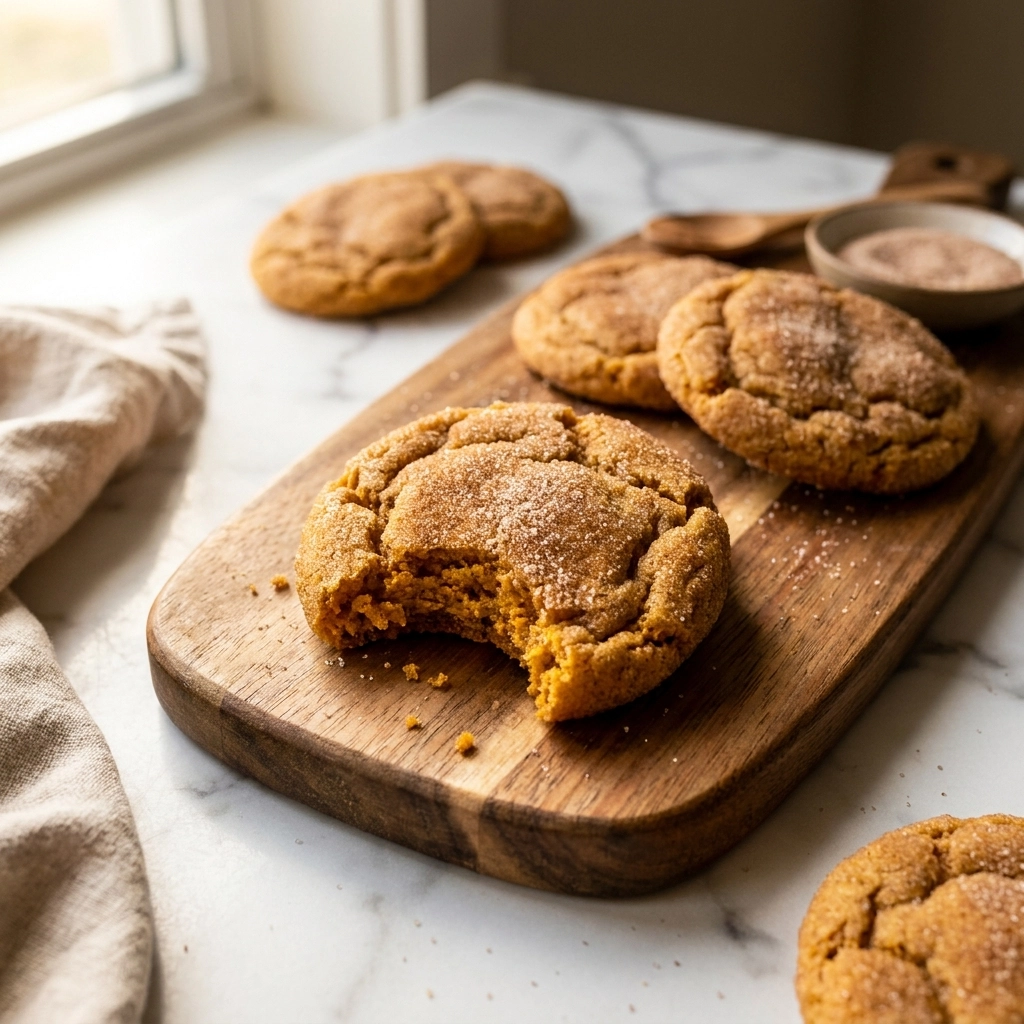 Pumpkin Snickerdoodles: The Ultimate Autumn Cookie | Easy Pumpkin Dessert Recipe