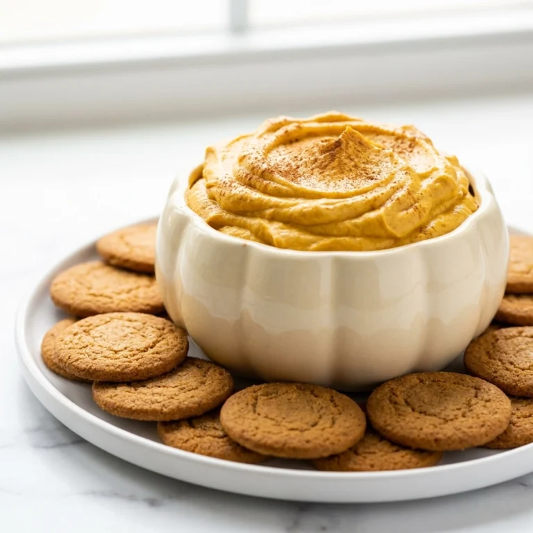 Creamy Pumpkin Pie Dip: The Ultimate Fall Crowd-Pleaser | Easy Pumpkin Dessert Dip