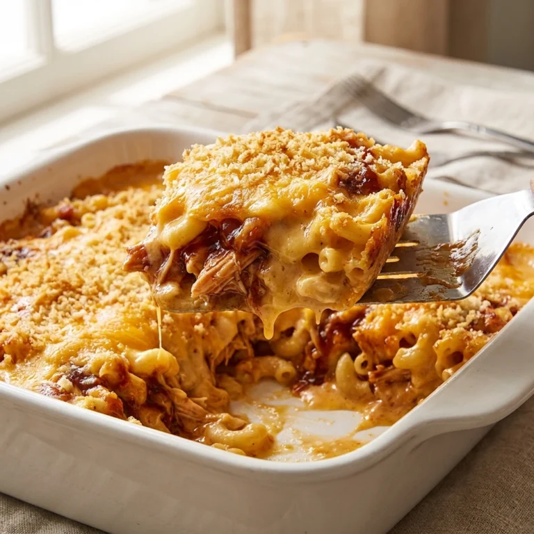 BBQ Chicken Mac and Cheese Casserole Recipe – Easy Family Dinner | Comfort Food Casserole