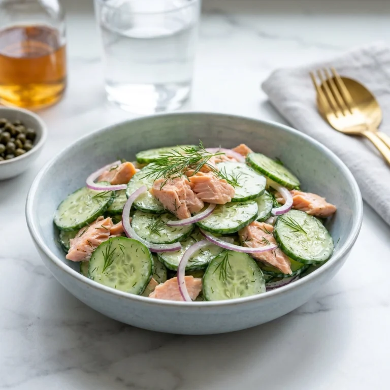 Fresh Salmon Cucumber Salad: A Zesty Summer Adventure | Healthy Omega-3 Lunch Ideas