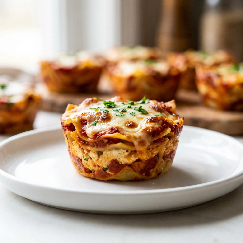 Irresistible Mini Lasagna Cups Recipe – Italian Comfort Food | Easy Appetizer Ideas