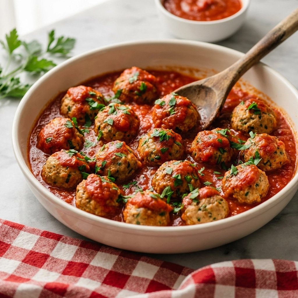 Juicy Ground Turkey Zucchini Meatballs: A Healthier Comfort Classic | Easy Turkey Meatballs