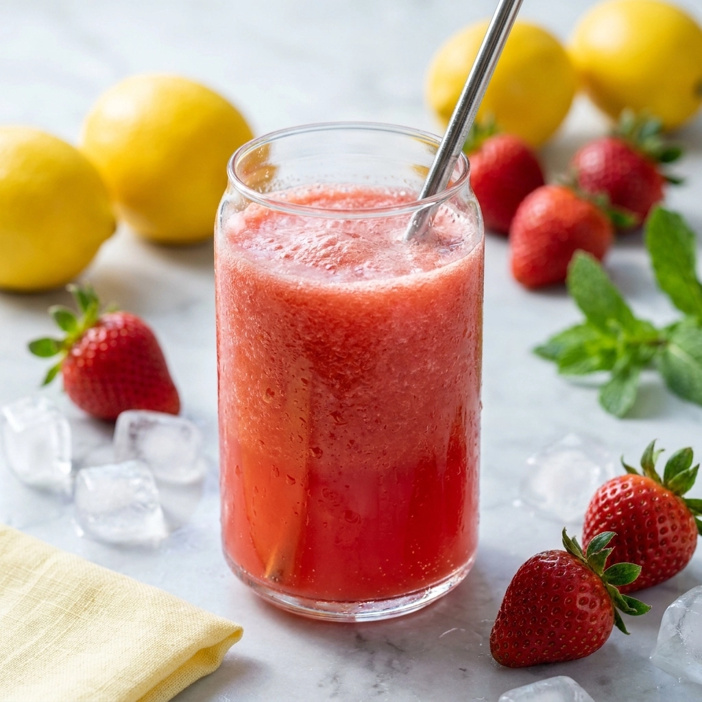 The Ultimate Refreshing Strawberry Watermelon Juice | Easy Summer Fruit Drink